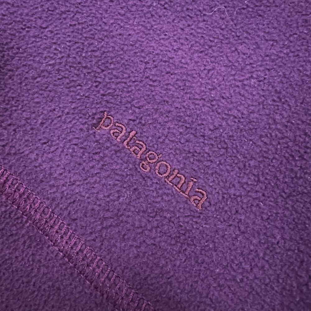 Vintage 90s Patagonia Synchilla Micro Fleece Shirt Snap T Front USA Base Layer M - Picture 2 of 8